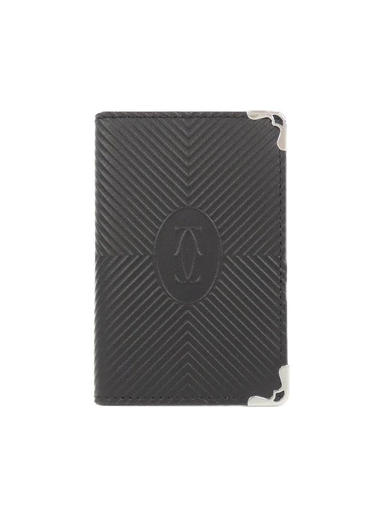 Cartier Card Case Card Holders Black
